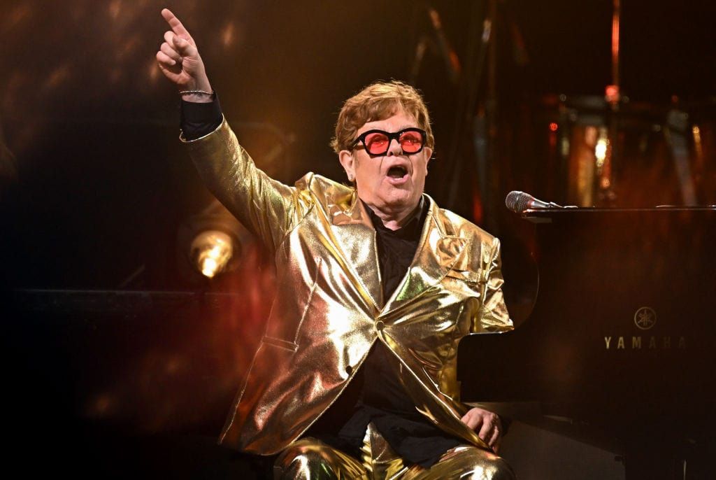 Elton John Recovering At Home After Temporary Hospitalization
