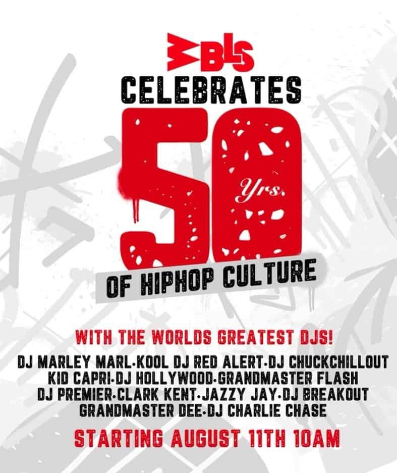 WBLS Celebrates 50 Years Of Hip Hop Culture