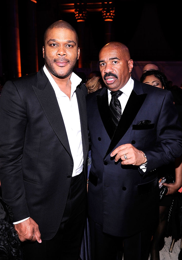 Steve Harvey Shares The Advice Tyler Perry Gave Him About Addressing Blogs