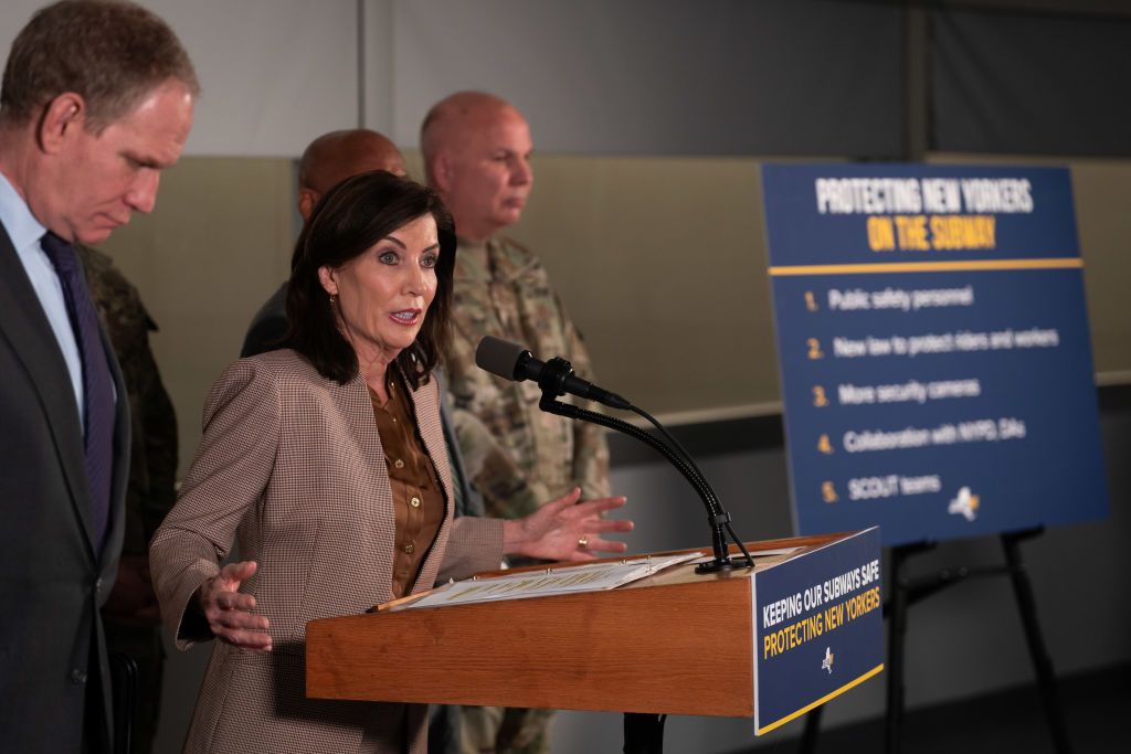 Governor Kathy Hochul Discusses Calling In The National Guard on WBLS's Open Line